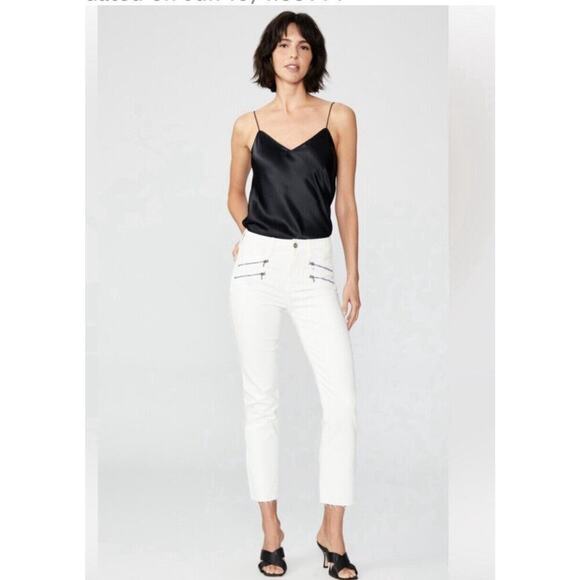 PAIGE Denim - PAIGE Mid Rise Edgemont straight jeans gold coast -31